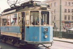 Tram class M5 (Spårvägssällskapet Ringlinien), Gothenburg, August 1993